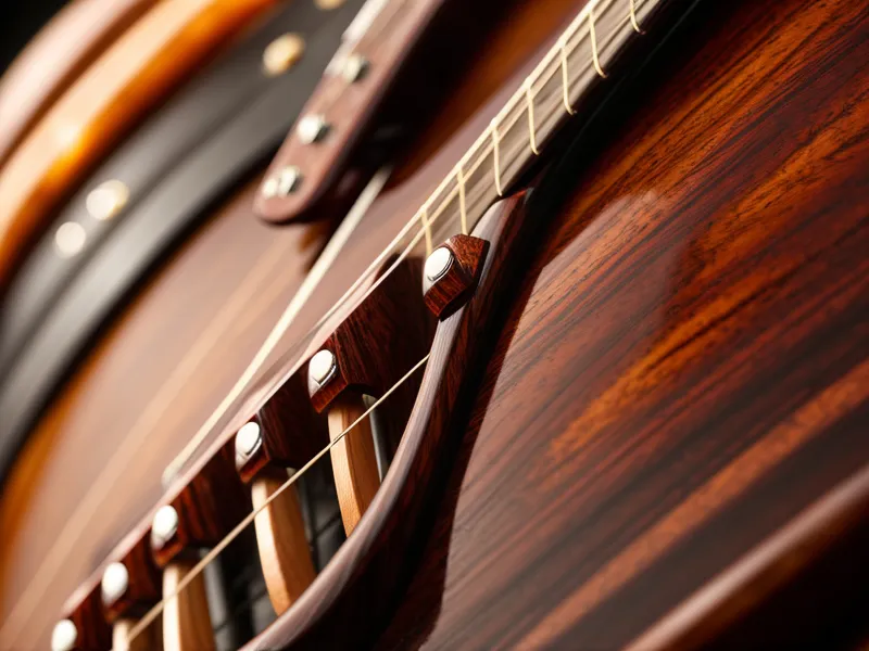 Finger greifen einen Akkord auf dem Griffbrett einer E-Gitarre – Fingerfertigkeit beim Gitarre-Selbststudium ohne Lehrer.