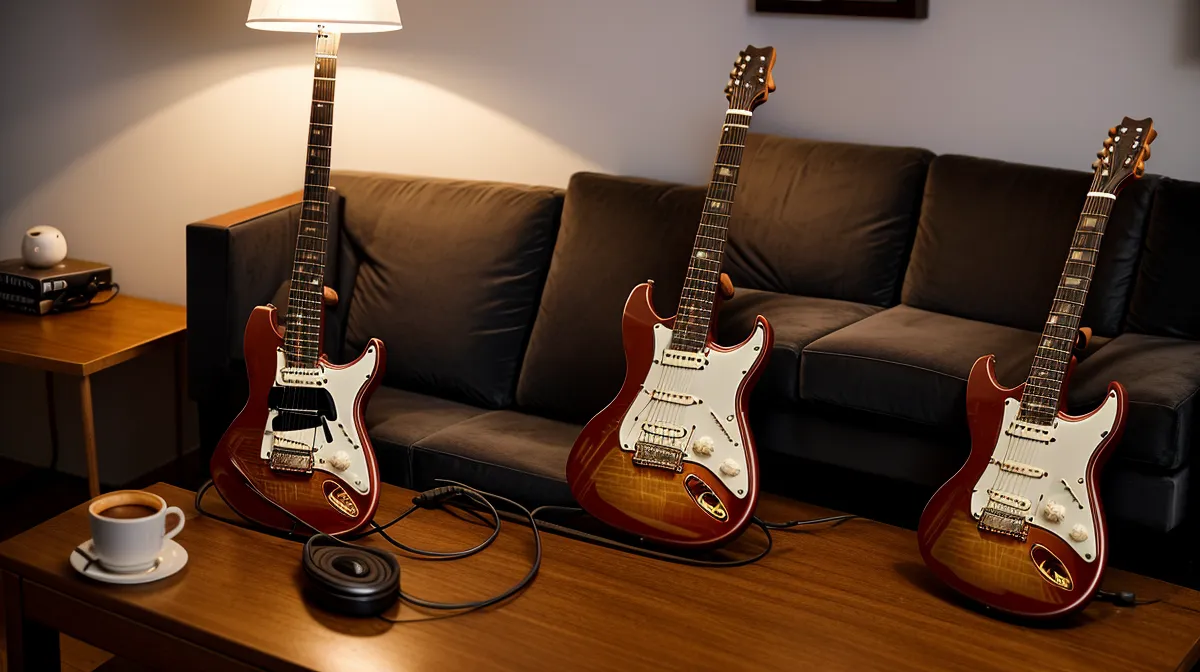 Gitarre leise üben in der Mietwohnung: E-Gitarre mit Kopfhörern statt Ärger mit den Nachbarn