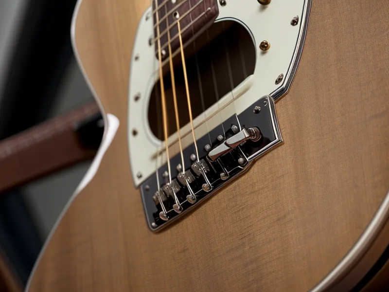 Daumenposition auf der Rückseite des Gitarrenhalses als Tipp für Gitarristinnen mit kleinen Händen