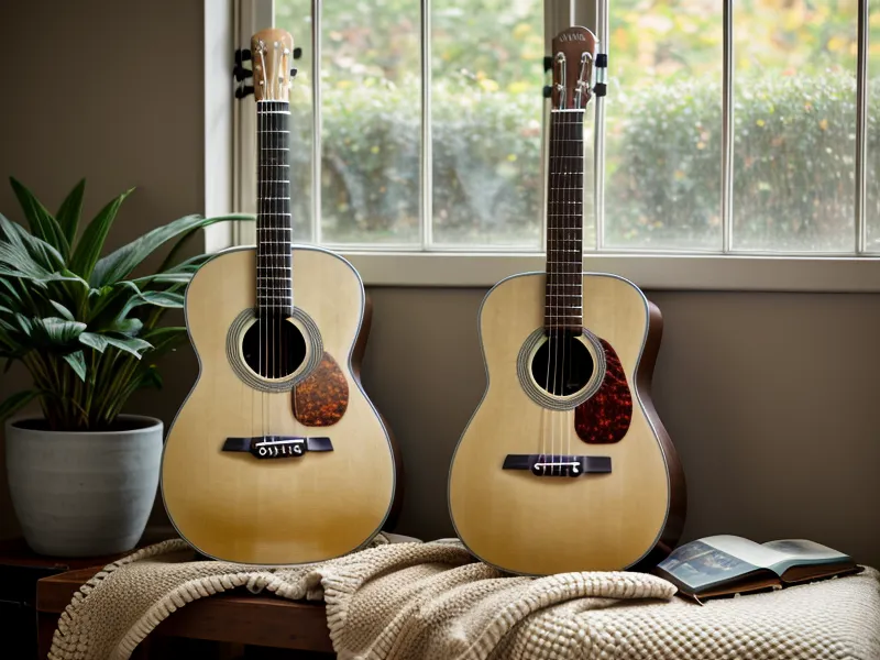 Gerissene Gitarrensaite auf dunklem Griffbrett – Rückschlag beim Gitarre lernen zu Hause