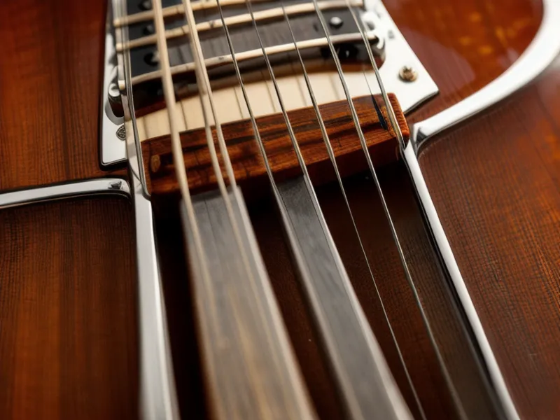 Gitarre stimmen als Anfänger: Nahaufnahme der Wirbel beim Nachstimmen